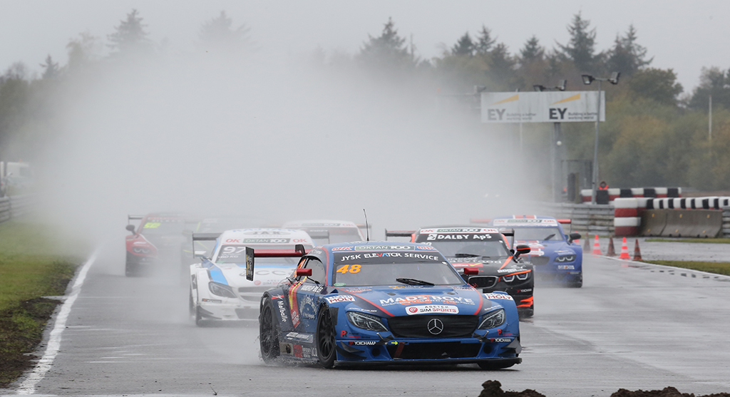 Frederik Nymark strøg hurtigt i front.
(Foto: Motorsporten.dk)